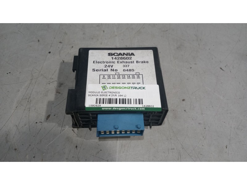 Recambio de modulo electronico para scania serie 4 (p/r 164 l) 15.6 diesel referencia OEM IAM 1428602  