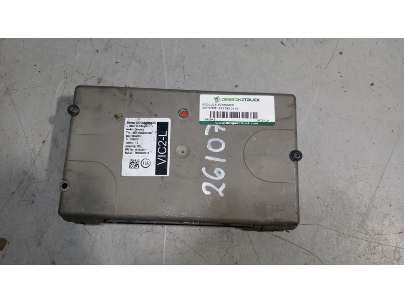 Recambio de modulo electronico para daf serie lf45 desde 01 5.9 diesel referencia OEM IAM 1673419 5010638213 