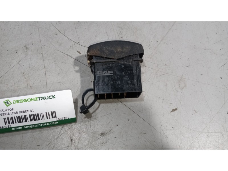 Recambio de interruptor para daf serie lf45 desde 01 5.9 diesel referencia OEM IAM 1687201 7420827500 