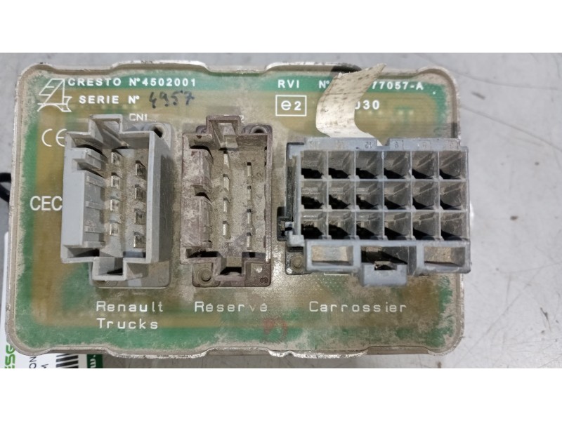 Recambio de modulo electronico para renault midlum 6.2 diesel referencia OEM IAM 5010577057  