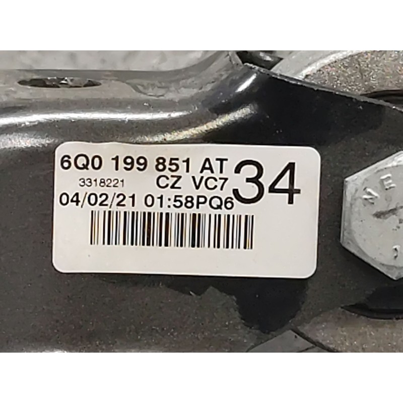 Recambio de soporte motor trasero para seat ibiza iii (6l1) 1.9 tdi referencia OEM IAM 6Q0199851AT  