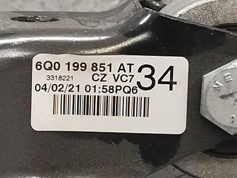 Recambio de soporte motor trasero para seat ibiza iii (6l1) 1.9 tdi referencia OEM IAM 6Q0199851AT  