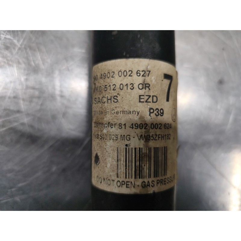 Recambio de amortiguador trasero izquierdo para volkswagen golf vi (5k1) 2.0 tdi referencia OEM IAM 1K0512013CR  