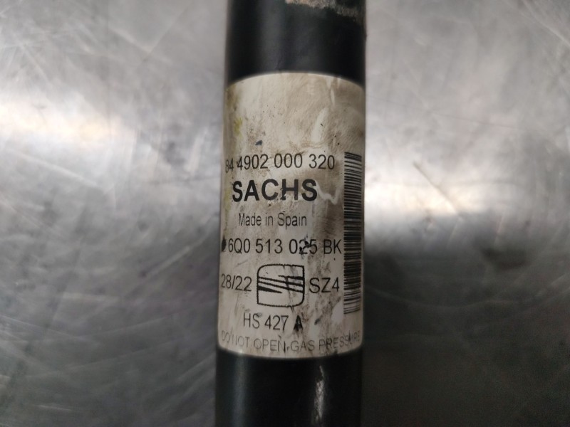 Recambio de amortiguador trasero derecho para seat ibiza iii (6l1) 1.9 tdi referencia OEM IAM 6Q0513025BK  