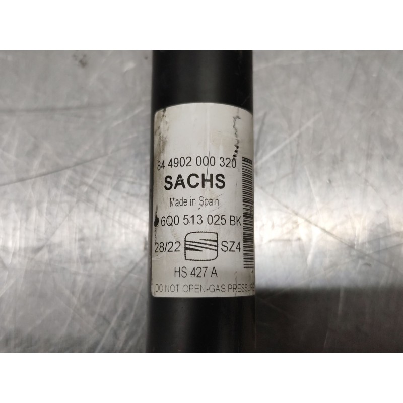 Recambio de amortiguador trasero izquierdo para seat ibiza iii (6l1) 1.9 tdi referencia OEM IAM 6Q0513025BK  