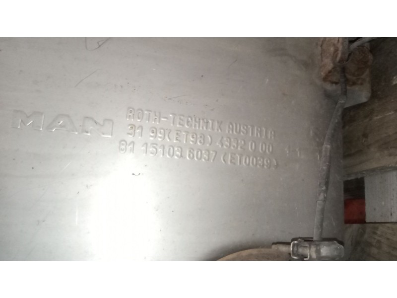 Recambio de catalizador para man tgx 18.xxx 10.5 diesel referencia OEM IAM 81151036037  