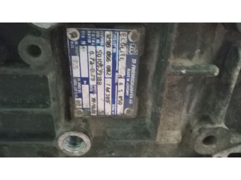 Recambio de despiece caja cambios para renault midlum 4.2 diesel referencia OEM IAM 6s850 1290066002 5010639188