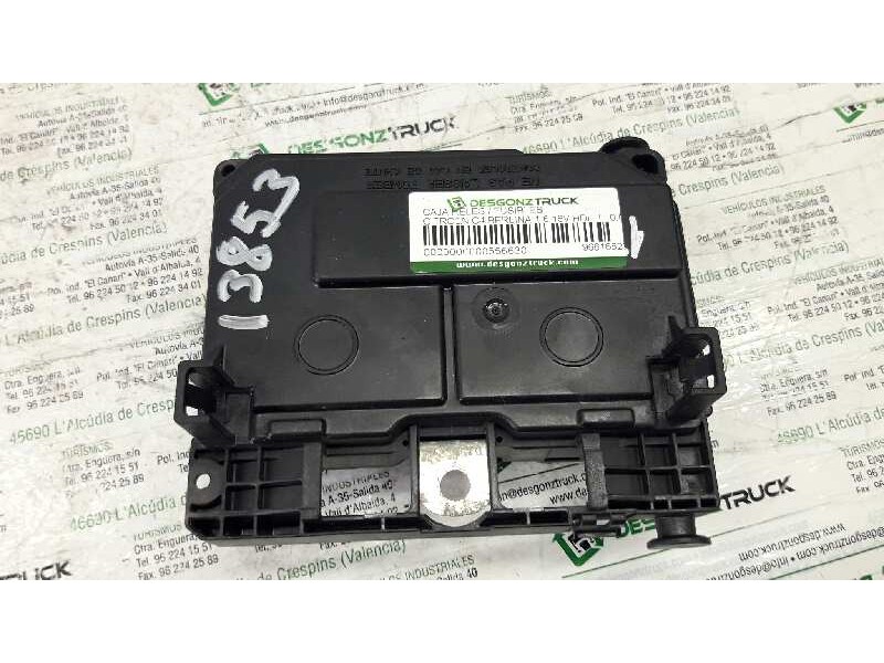 Recambio de caja reles / fusibles para citroën c4 berlina 1.6 16v hdi referencia OEM IAM 9661682980 BSM 