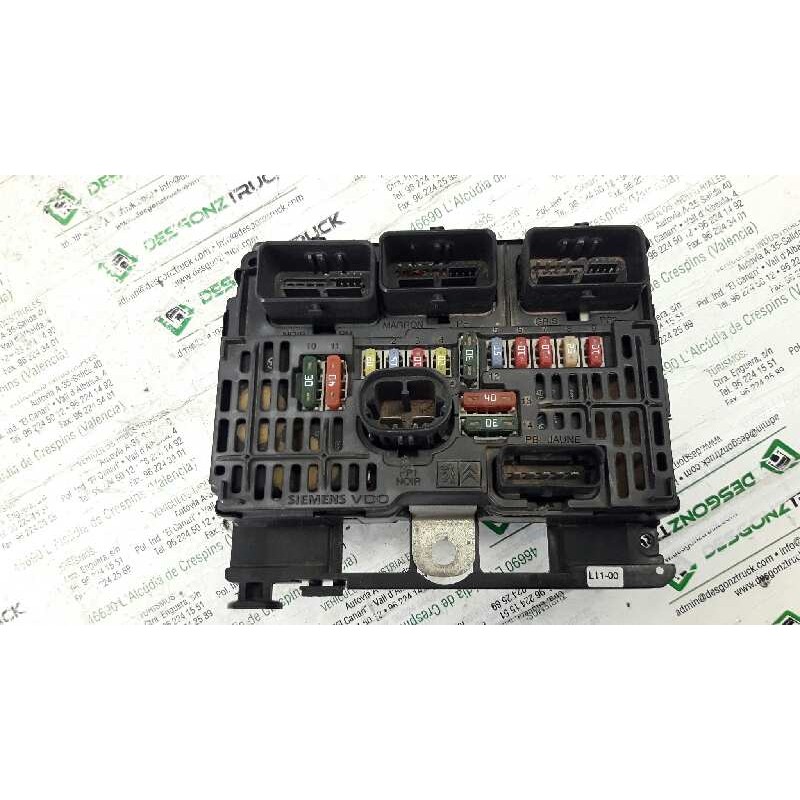 Recambio de caja reles / fusibles para citroën c4 berlina 1.6 16v hdi referencia OEM IAM 9661682980 BSM 