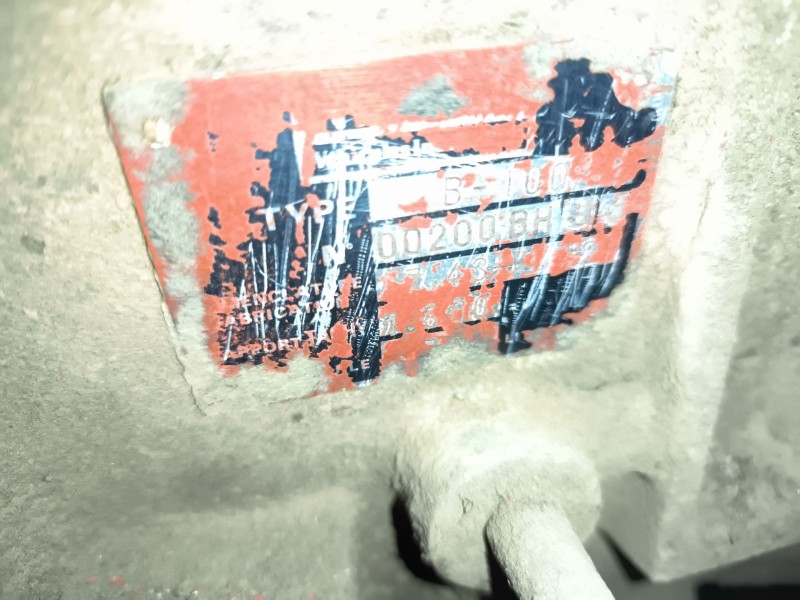 Recambio de caja cambios para renault trucks dg dg 210.20 referencia OEM IAM B100 00200BH 