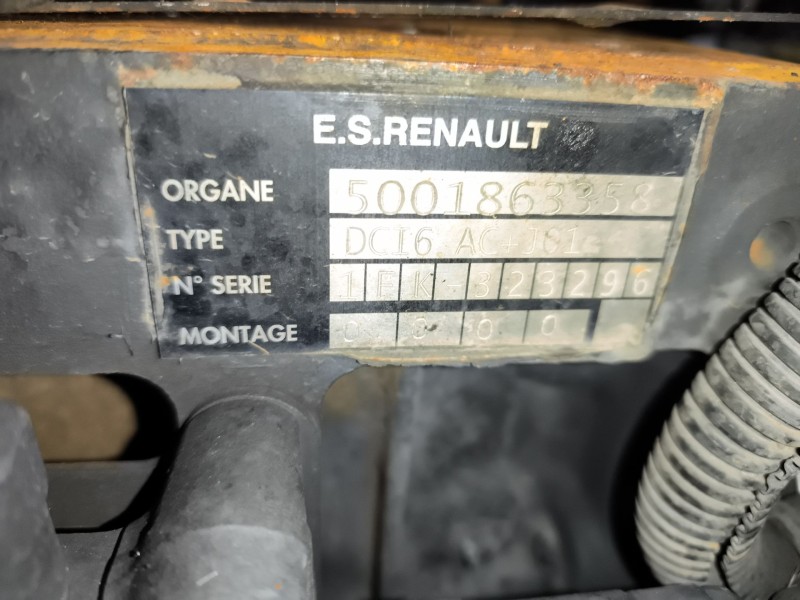 Recambio de despiece motor para renault hr xxx.18/26 premium 01 referencia OEM IAM DCI6AC+J01  