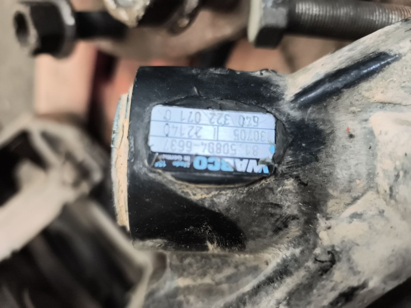 Recambio de pinza freno trasera izquierda para man tgx 18.xxx 12.4 diesel referencia OEM IAM 81508046637 6403220710 