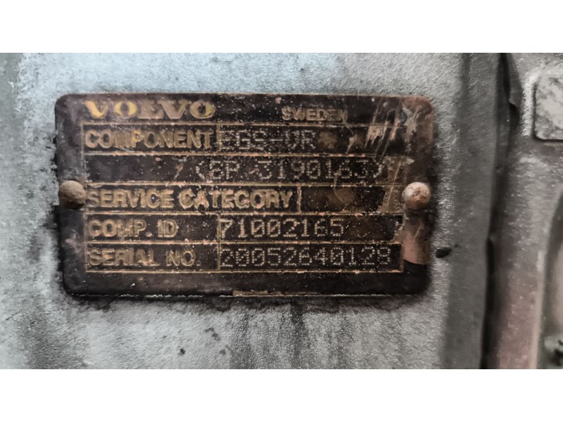 Recambio de caja cambios para volvo b9r 340 touring referencia OEM IAM EGS-VR 3190163 20052640128