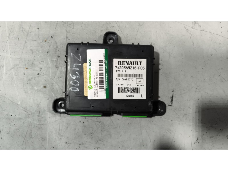 Recambio de modulo electronico para renault magnum ab 2005 12.8 diesel referencia OEM IAM 7420569216  