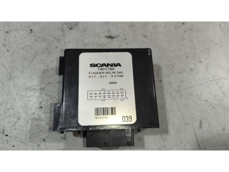Recambio de modulo electronico para scania serie 4 (p/r 164 l) 15.6 diesel referencia OEM IAM 1401789  