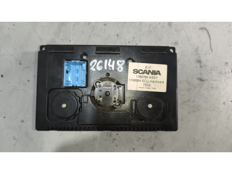 Recambio de mando calefaccion / aire acondicionado para scania p,g,r,t - series p 500, r 500 referencia OEM IAM 1789786  