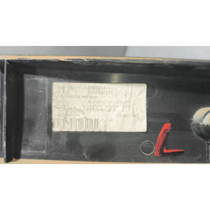 Recambio de brazo retrovisor izquierdo para daf serie lf45 desde 01 5.9 diesel referencia OEM IAM 1733892  