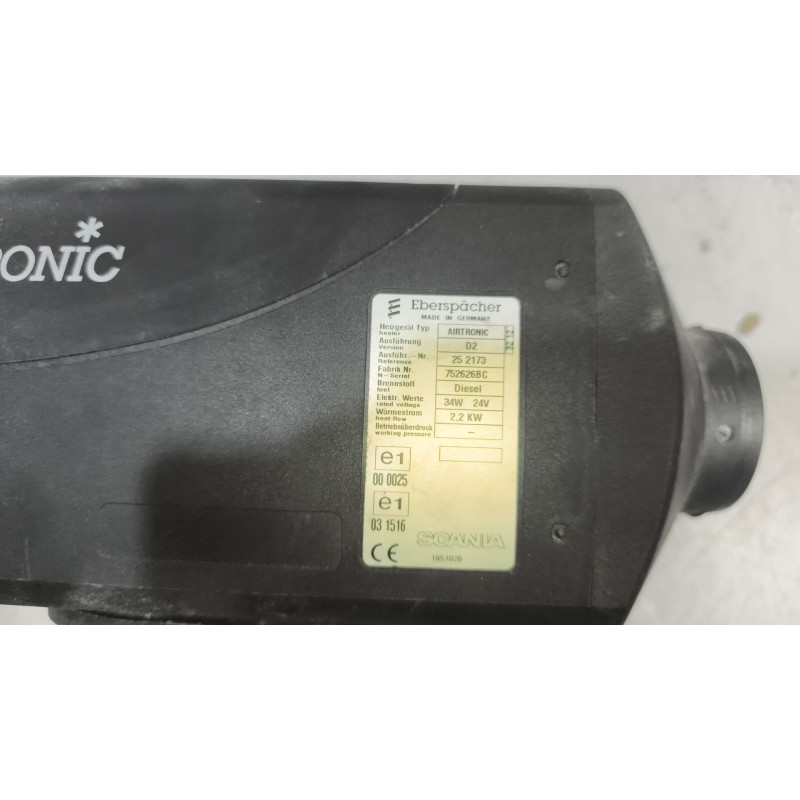 Recambio de motor calefaccion cabina para scania r i r 500 referencia OEM IAM AIRTRONIC D2 1851020 EBERSPACHER
