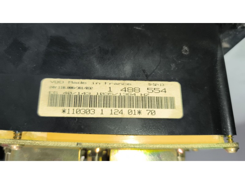 Recambio de cuadro instrumentos para scania 4 - series 164 l/580 referencia OEM IAM 1488554  
