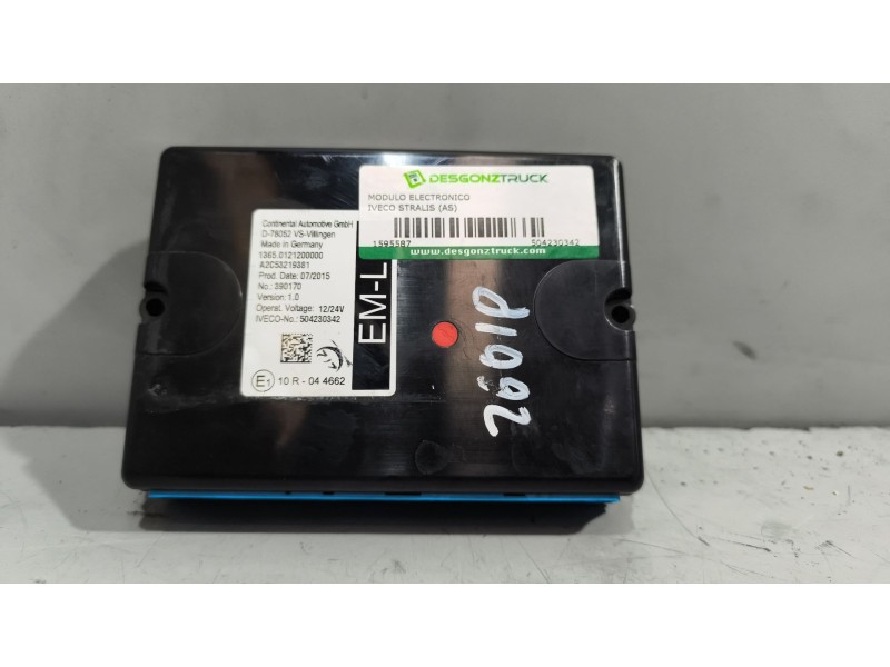 Recambio de modulo electronico para iveco stralis (as) 11.1 diesel referencia OEM IAM 504230342  