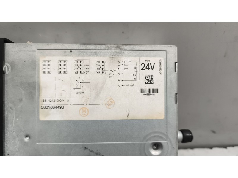 Recambio de tacografo para iveco stralis (as) 11.1 diesel referencia OEM IAM 1381412109004 0003965458 5801684493