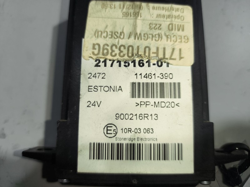 Recambio de modulo electronico para renault magnum ab diesel referencia OEM IAM 21715161  