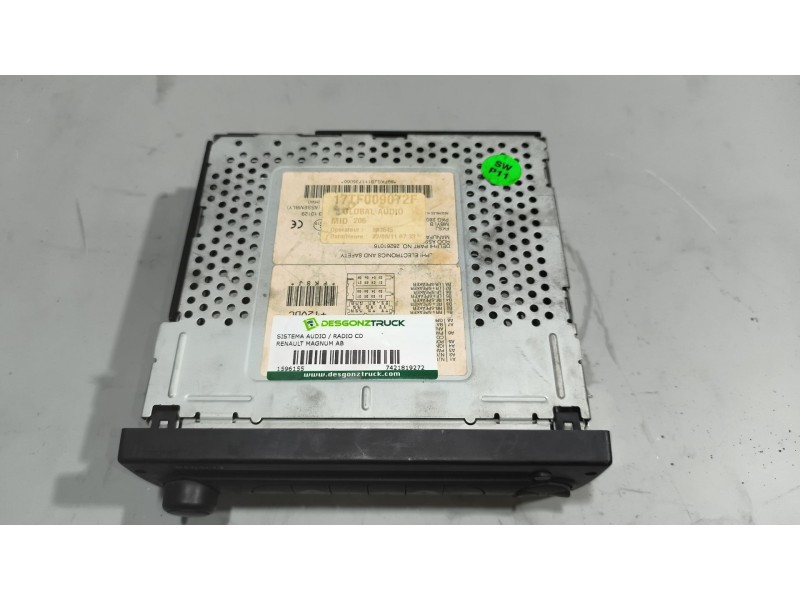 Recambio de sistema audio / radio cd para renault magnum ab diesel referencia OEM IAM 7421819272 28261016 