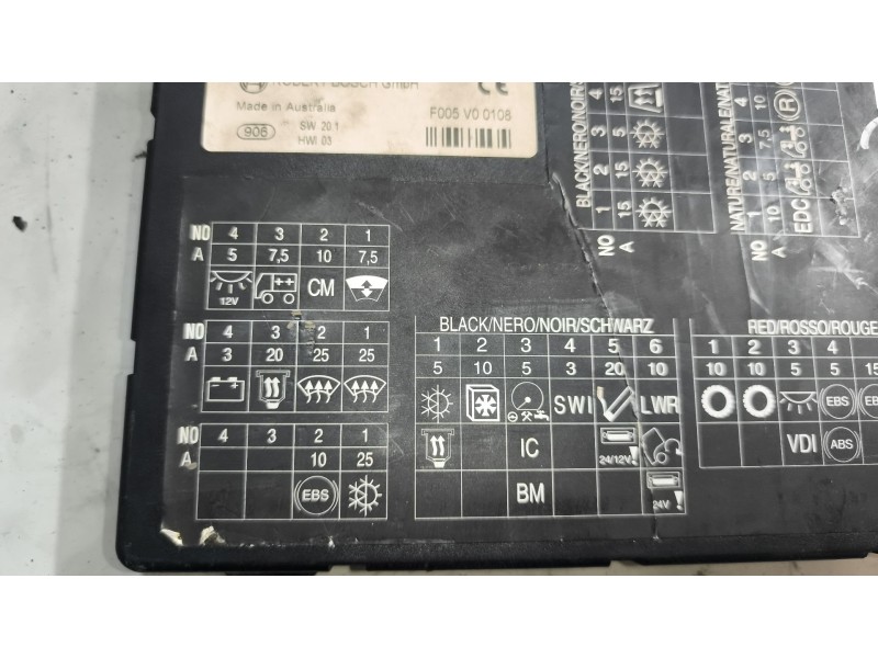 Recambio de modulo electronico para iveco stralis (ad/at) referencia OEM IAM 41221000 SW20.1 