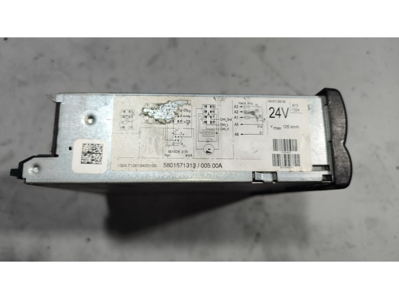 Recambio de tacografo para iveco stralis (ad/at) referencia OEM IAM 1324710015400100 10034231 5801571313