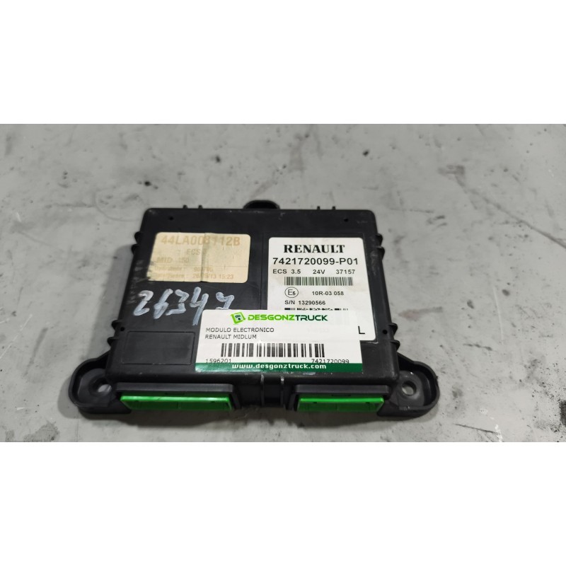 Recambio de modulo electronico para renault midlum fg xxx.10    e5 corto referencia OEM IAM 7421720099  