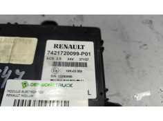 Recambio de modulo electronico para renault midlum fg xxx.10    e5 corto referencia OEM IAM 7421720099   2