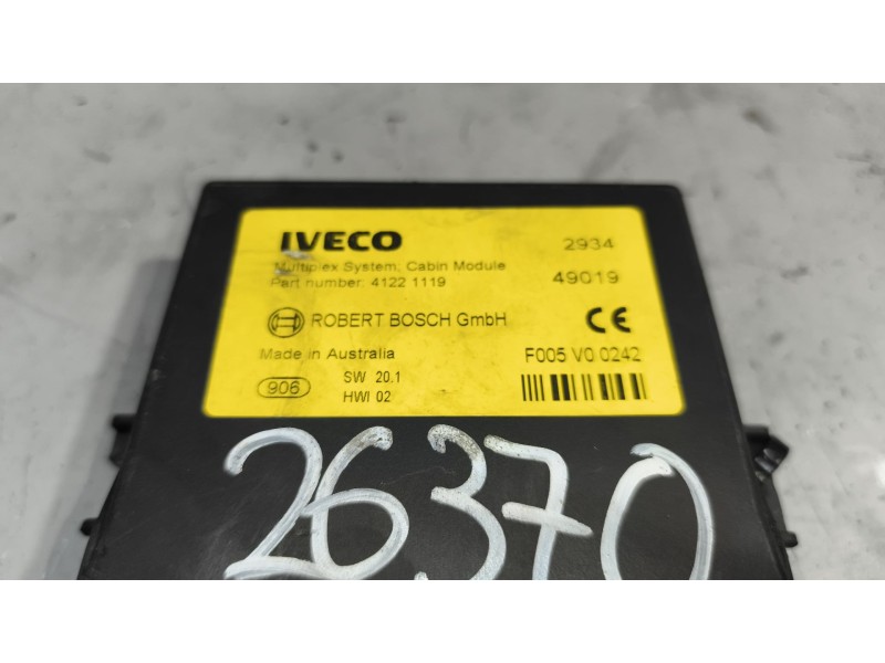Recambio de modulo electronico para iveco stralis (ad/at) referencia OEM IAM 41221119  
