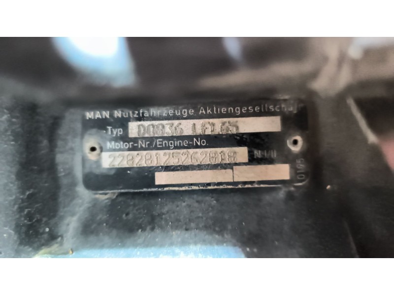 Recambio de despiece motor para man tg-m 18.xxx 6.9 diesel referencia OEM IAM D0836LFL65  