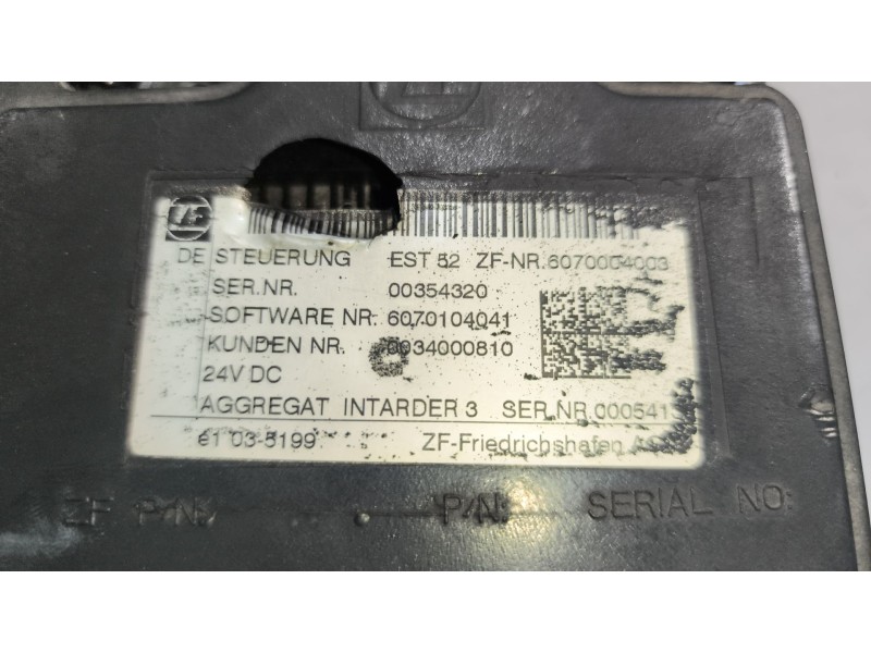 Recambio de modulo electronico para iveco stralis (ad/at) 11.1 diesel referencia OEM IAM 6070004003  