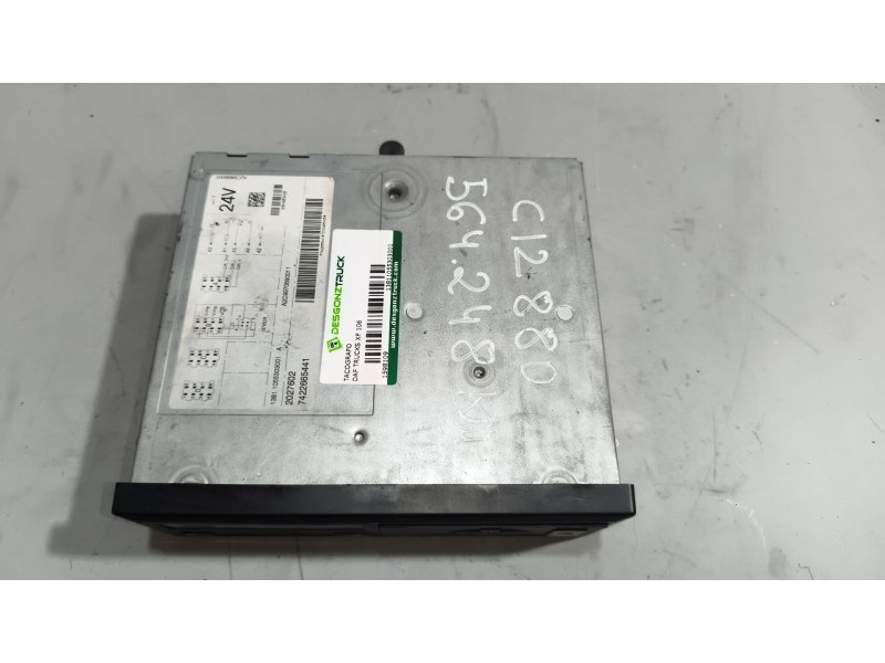 Recambio de tacografo para daf trucks xf 106 480 referencia OEM IAM 13811055303001 0004983425 2027602