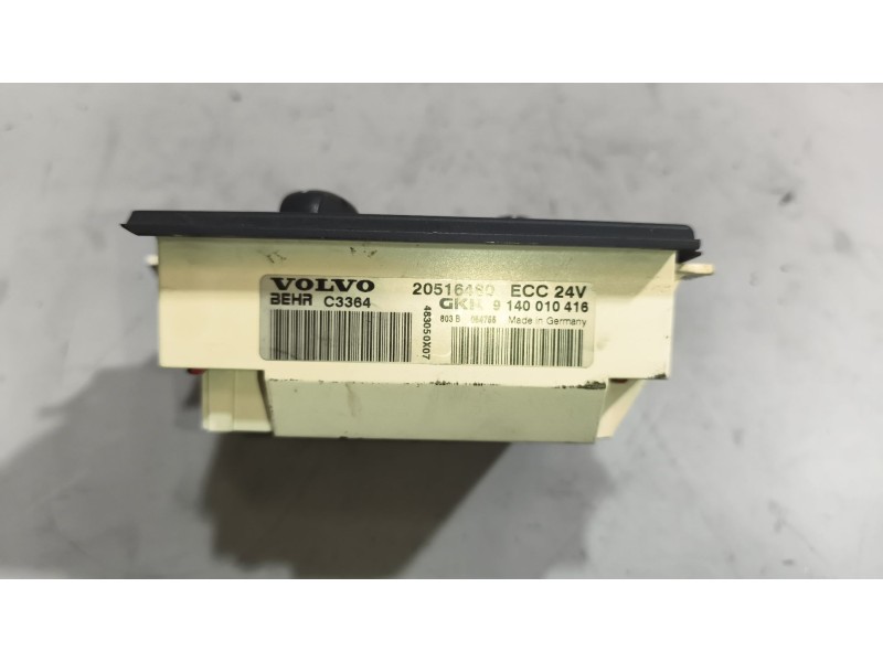 Recambio de mando calefaccion / aire acondicionado para volvo fh xxx 12.8 diesel referencia OEM IAM 20516480  