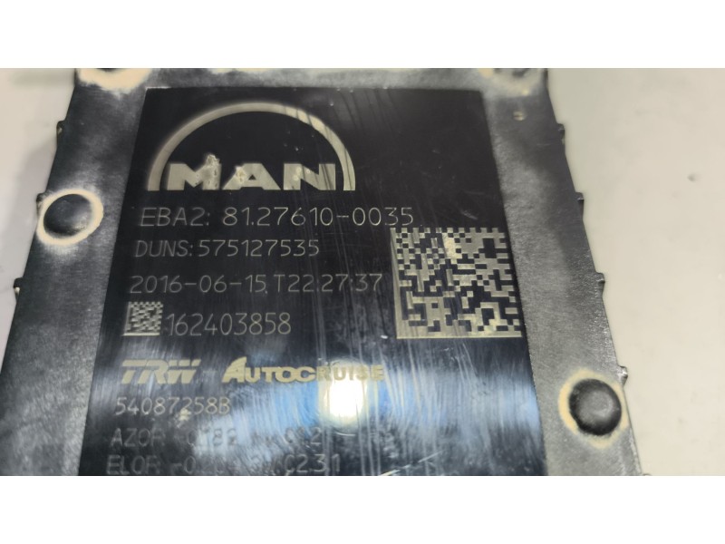 Recambio de modulo electronico para man tgx 18.xxx fg / 4x2 bl xl referencia OEM IAM 81276100035  