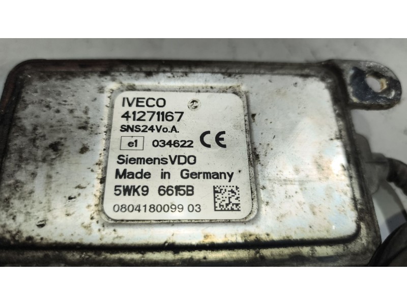 Recambio de sensor noxe para iveco stralis (as) 12.9 diesel referencia OEM IAM 41271167  