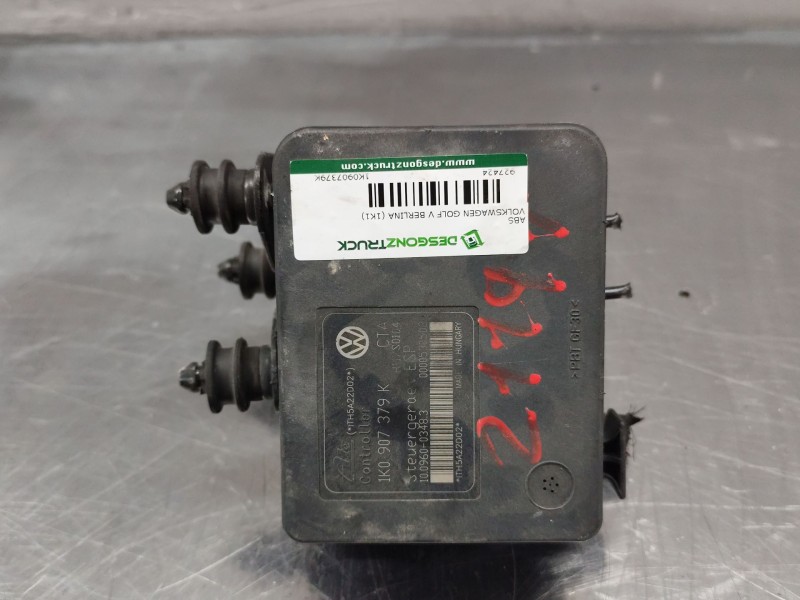 Recambio de abs para volkswagen golf v berlina (1k1) conceptline (e) referencia OEM IAM 1K0907379K 1K0907379K 