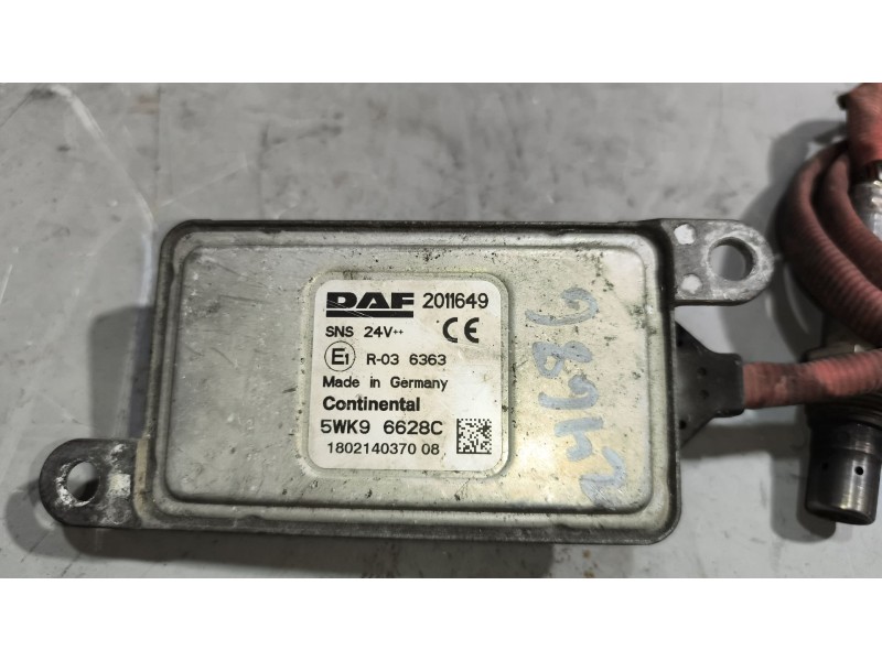 Recambio de sensor noxe para daf serie xf105.xxx 12.9 diesel referencia OEM IAM 2011649  