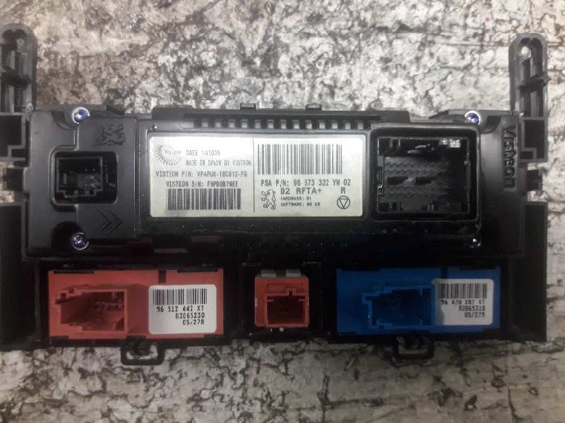 Recambio de mando climatizador para peugeot 407 st sport referencia OEM IAM 96573322YW 96512442XT 96470287XT