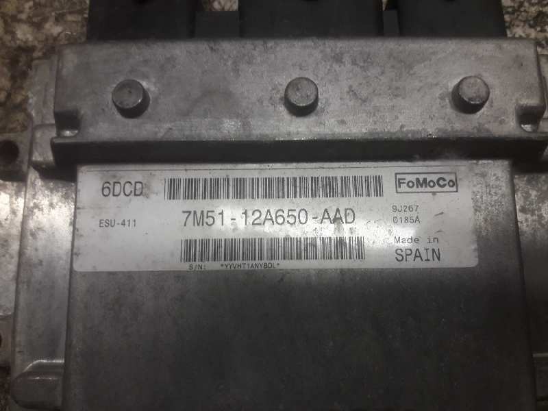 Recambio de centralita motor uce para ford c-max (cb3) style referencia OEM IAM 7M5112A650AAD 9J2670185A 