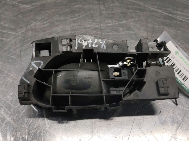 Recambio de maneta interior trasera derecha para peugeot 207 confort referencia OEM IAM 96555516VD  