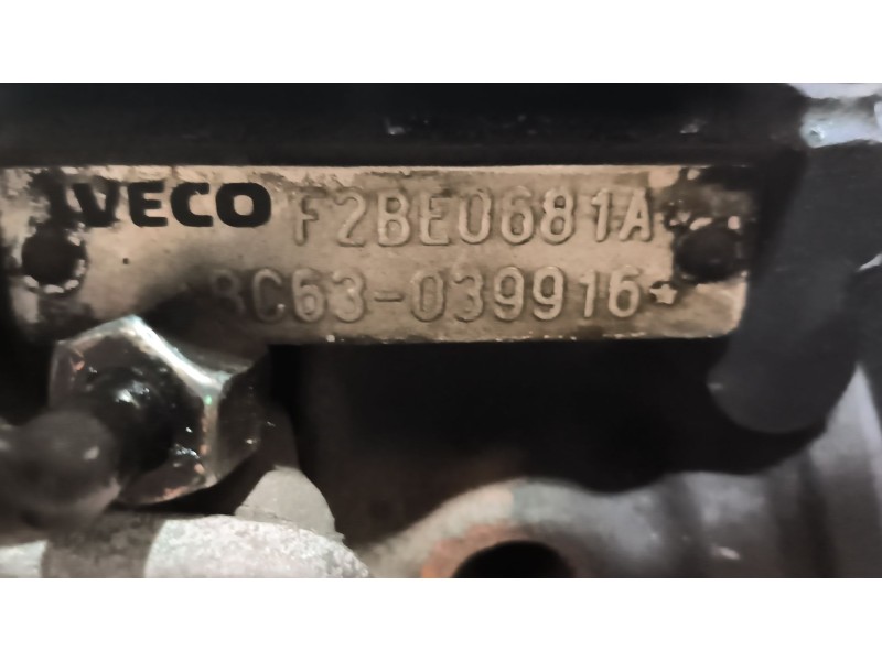 Recambio de despiece motor para iveco stralis (ad/at) fg ad   4x2 tráfico urbano referencia OEM IAM F2BE0681A  