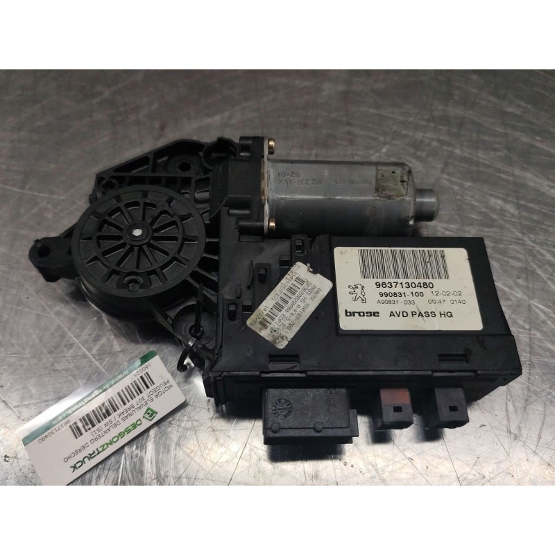 Recambio de motor elevalunas delantero derecho para peugeot 307 break / sw (s1) sw pack referencia OEM IAM 9637130480  