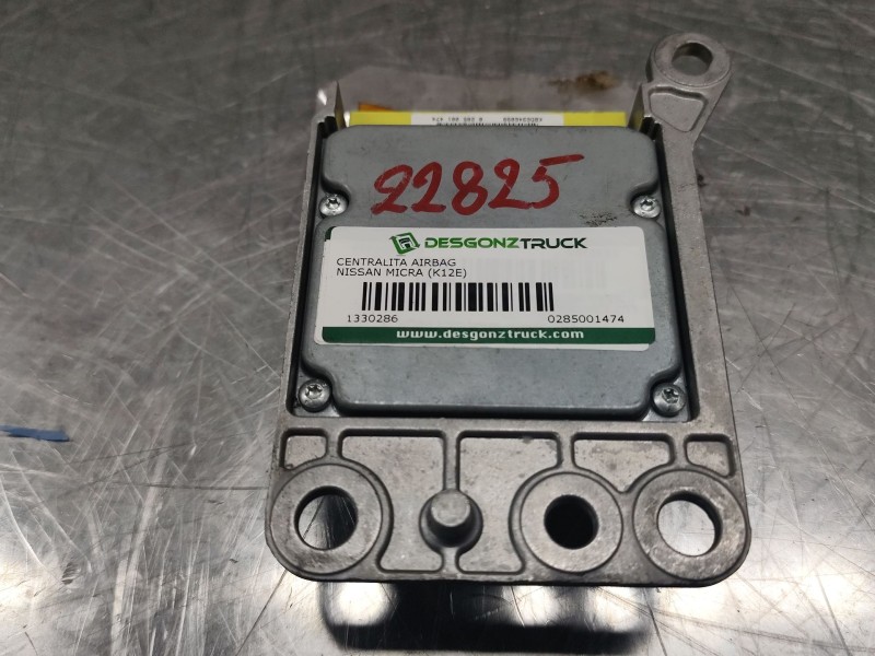 Recambio de centralita airbag para nissan micra (k12e) acenta referencia OEM IAM 0285001474  