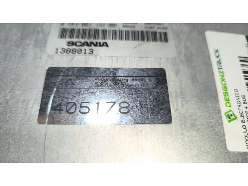 Recambio de modulo electronico para scania serie 4 bus k 124 referencia OEM IAM 0281001192 1388013 1405178