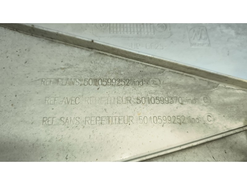 Recambio de moldura trasera cabina para renault magnum ab diesel referencia OEM IAM 5010599372 IZQUIERDA 