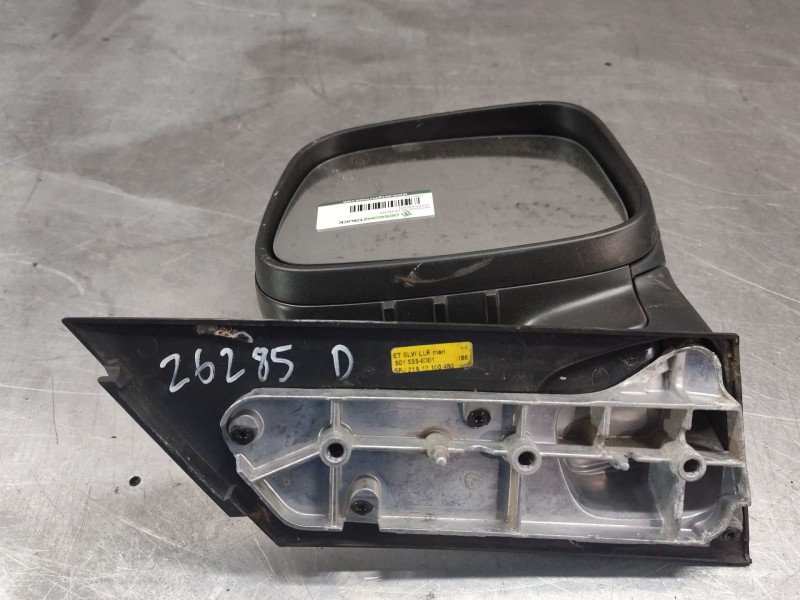 Recambio de retrovisor derecho para volkswagen caddy ka/kb (2k) 2.0 sdi referencia OEM IAM   
