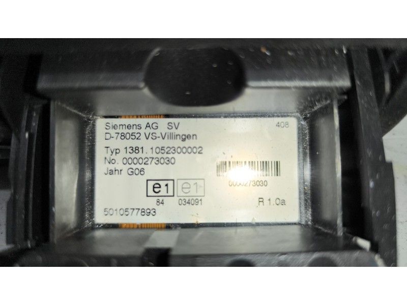 Recambio de tacografo para renault magnum ab 2005 12.8 diesel referencia OEM IAM 13811052300002 0000273030 5010577893